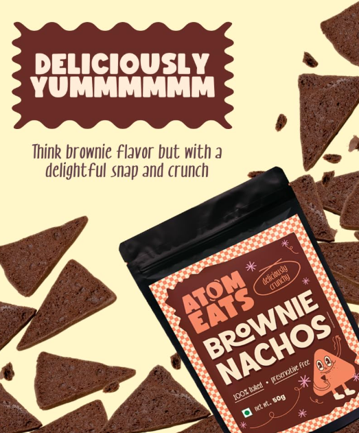 Atom Eats Brownie Nachos - 50g