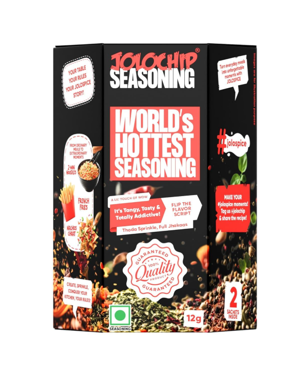 JOLOCHIP - HOTTEST CHOCOLATE CHALLENGE -Pack of 1(10g)