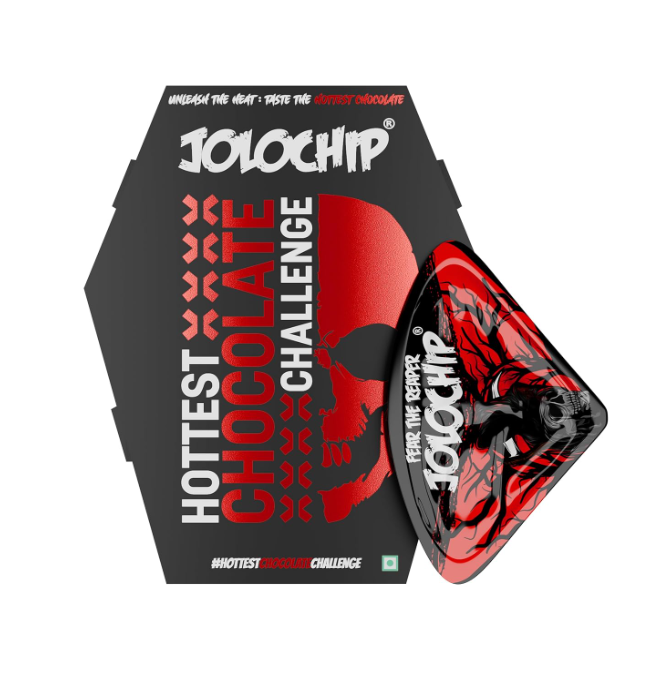JOLOCHIP Hottest Chocolate Challenge and World’s Hottest Seasoning Combo - Pack of 2