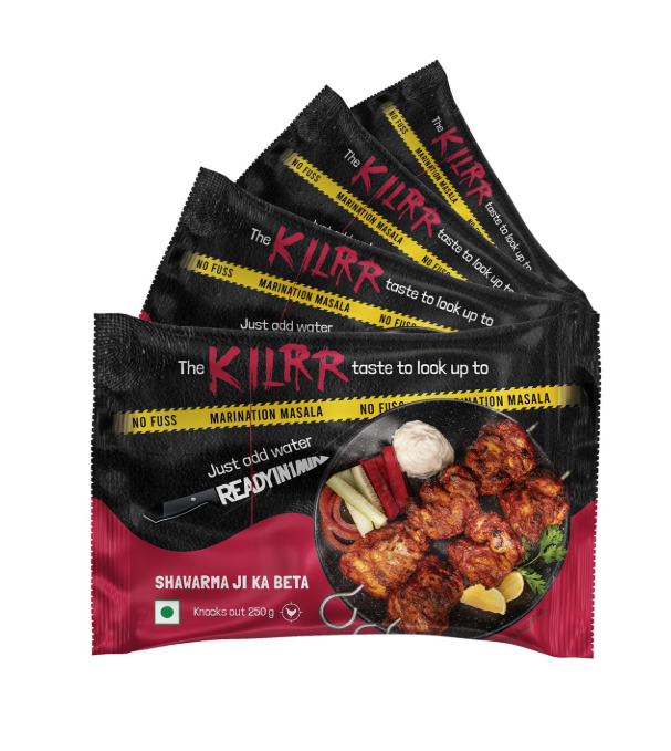 KILRR Chicken Marination Tandoori Masala for 1Kg Chicken - Pack of 4