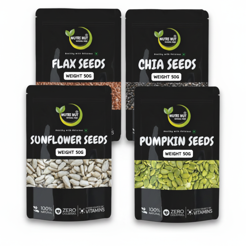Nutri Hut Seeds Combo (Pack of 4)