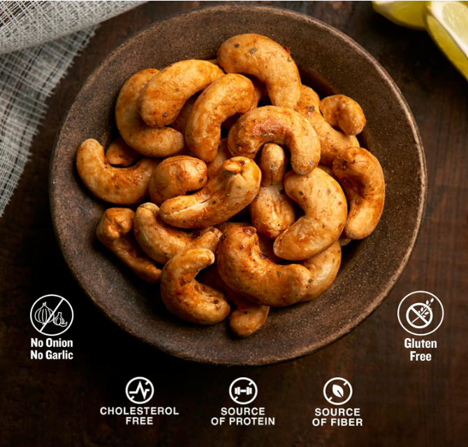 Cornitos Roasted Cashew – Crack Pepper & Lightly Salted