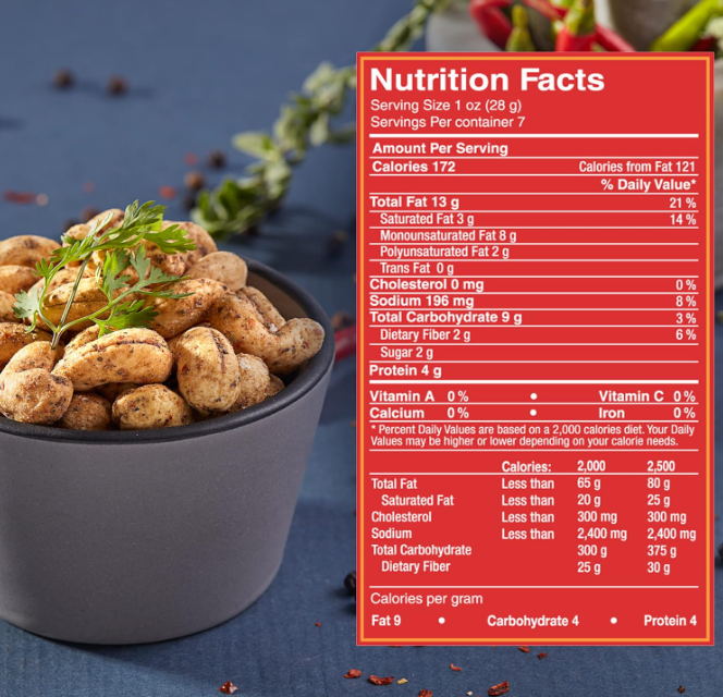Cornitos Roasted Cashew – Crack Pepper & Lightly Salted