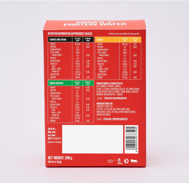 Superyou Assorted Protein Wafer Mini Bars Packs