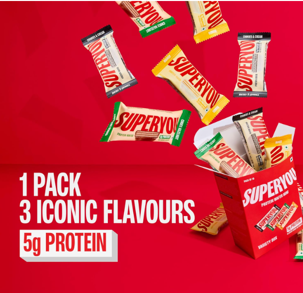 Superyou Assorted Protein Wafer Mini Bars Packs