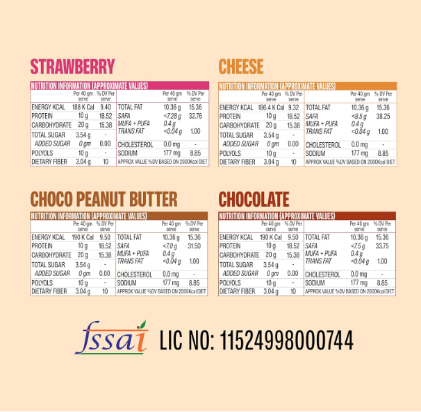 SuperYou Assorted Protein Wafer Bars Packs