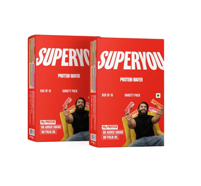 SuperYou Assorted Protein Wafer Bars Packs