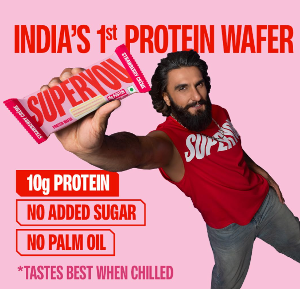 SuperYou Strawberry Protein Wafer Bars Packs