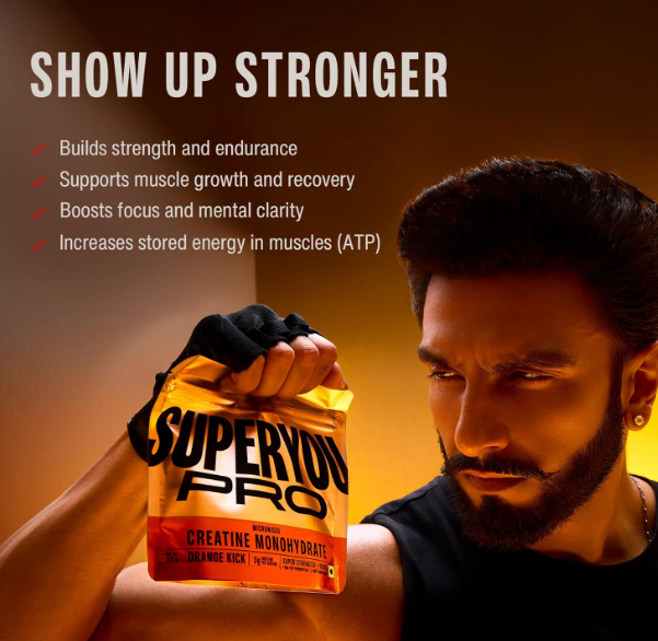 SuperYou Pro Micronized Creatine Monohydrate Powder
