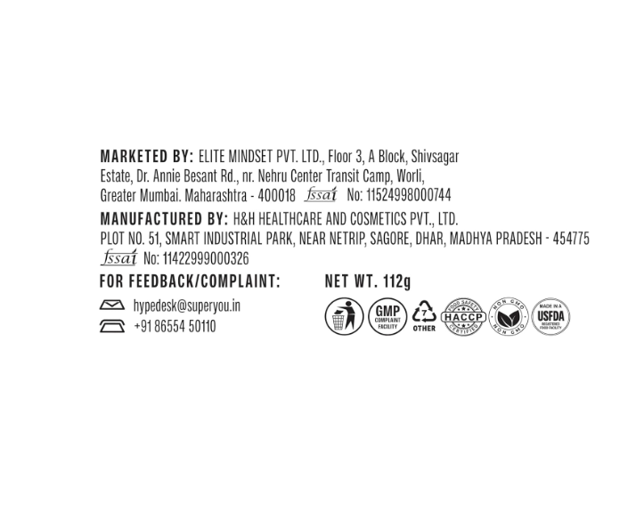 SuperYou Pro Micronized Creatine Monohydrate Powder