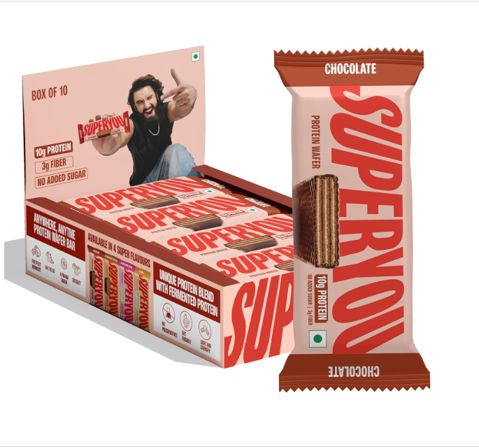SuperYou Chocolate Protein Wafer Bars