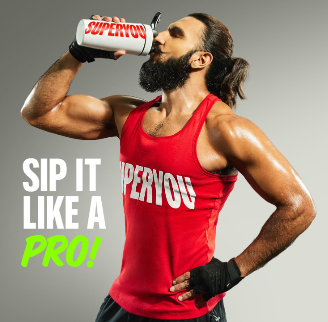 Superyou PRO Shaker Bottle - 750 ml
