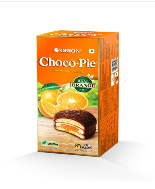 Orion Fruity Chocopie combo - Pack of 3(1500g)