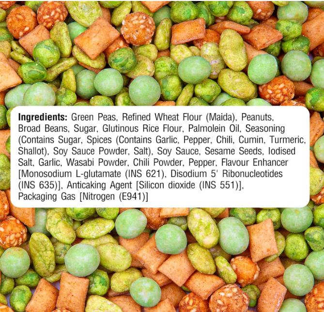 Tong Garden Wasabi Flavour Party Mix