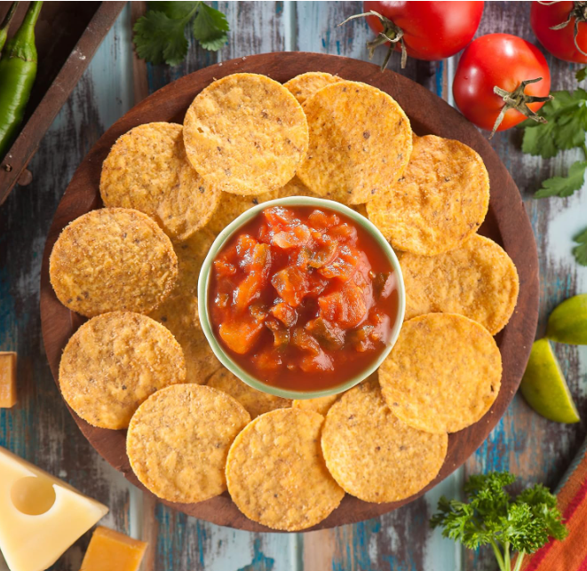 Cornitos Jalapeno Nachos and Salsa Dip Tray - 75g