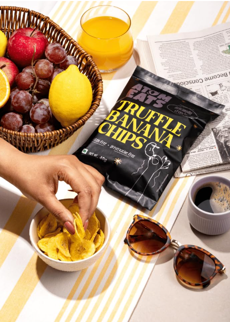 Atom Eats Umami Bomb Banana Chips - (Pack of 3)