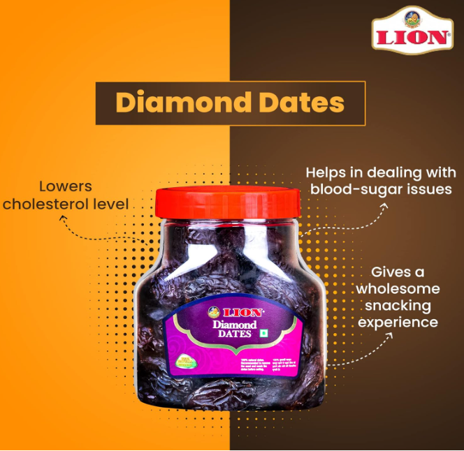 Lion Dates Diamond Dates - Safawi Dates