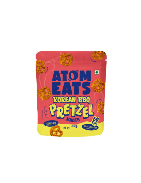 Atom Eats Spicy Pretzels Snaks (30g Each Pack)