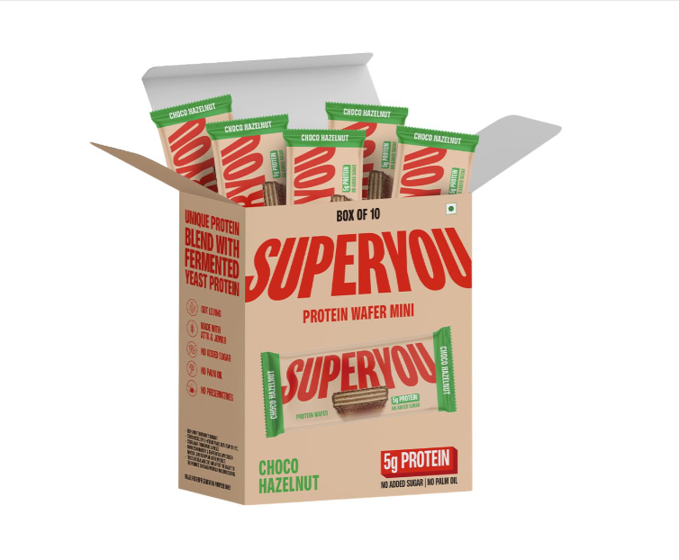 Superyou Assorted Protein Wafer Mini Bars Packs