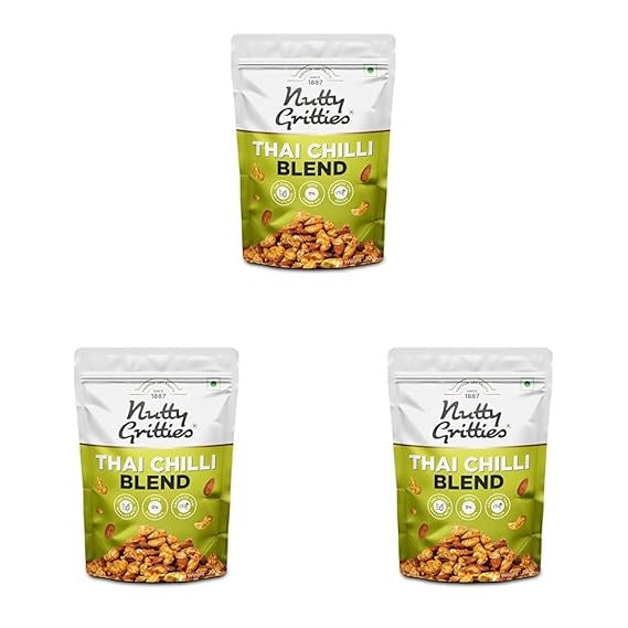 Nutty Gritties Spicy Trail Mix - Pack of 10(24g Each Pack)