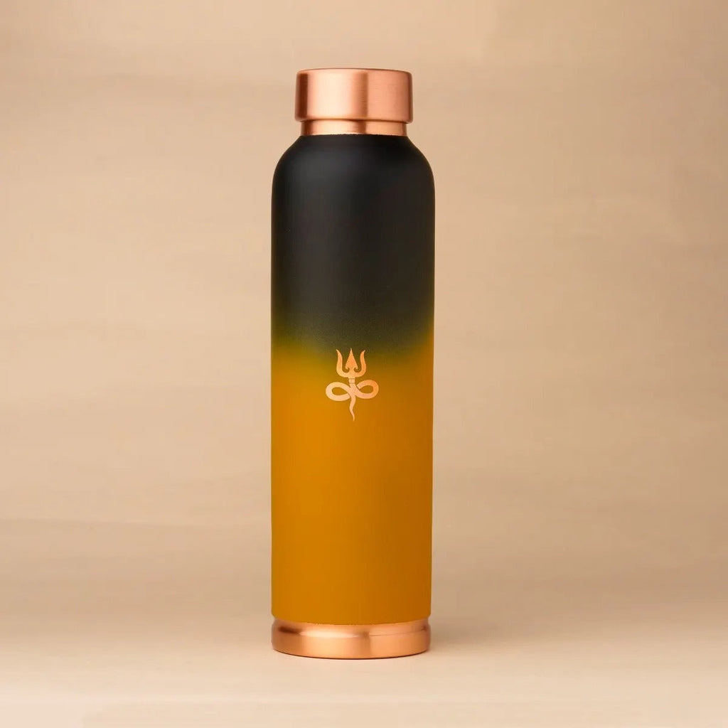 Isha Life Copper Water Bottle (Coated) - 950 ml