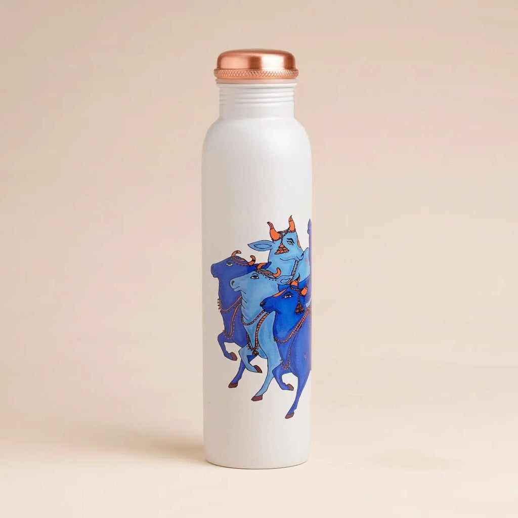 Isha Life Nandi Copper Bottle -  950 ml