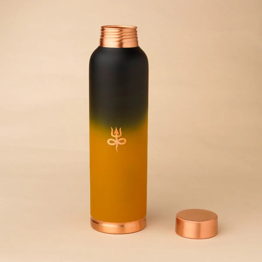 Isha Life Copper Water Bottle (Coated) - 950 ml