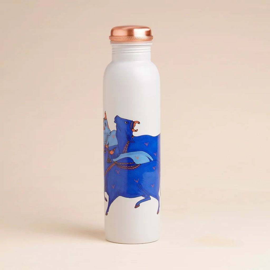 Isha Life Nandi Copper Bottle -  950 ml