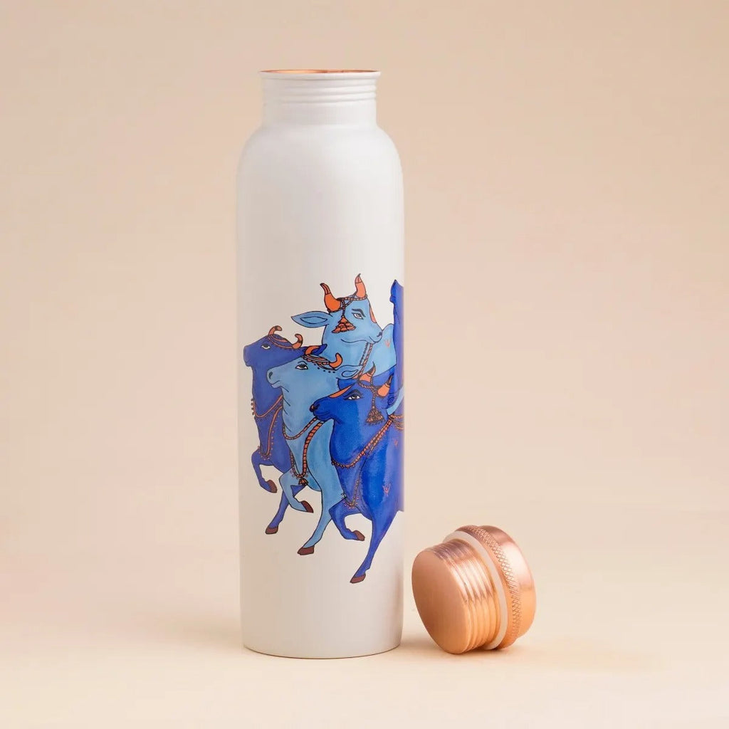 Isha Life Nandi Copper Bottle -  950 ml