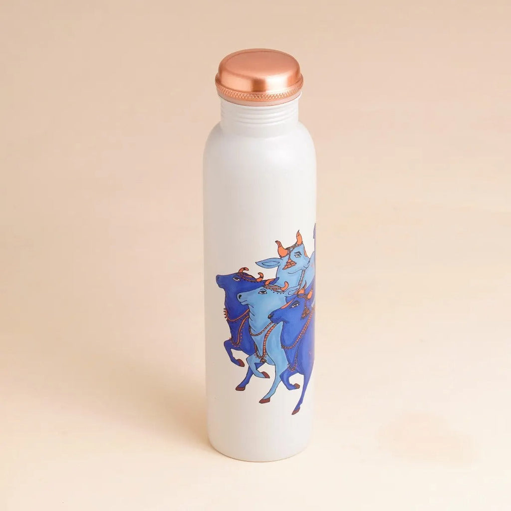 Isha Life Nandi Copper Bottle -  950 ml
