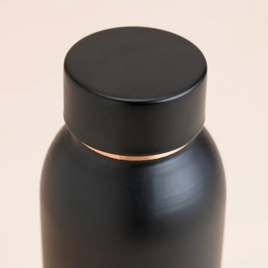 Isha Life Compact Copper Water Bottle (Coated) – 700 ml