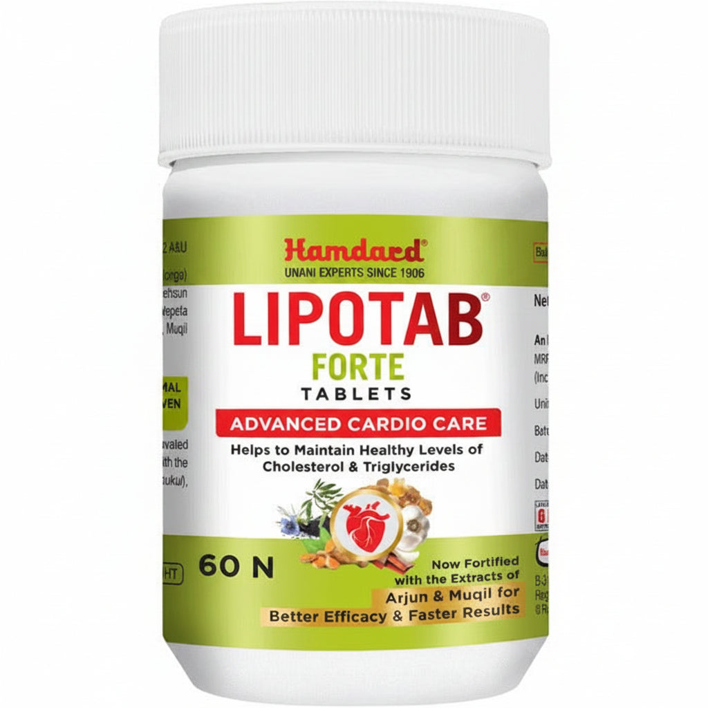 Hamdard Lipotab Tablet - 60 tabs