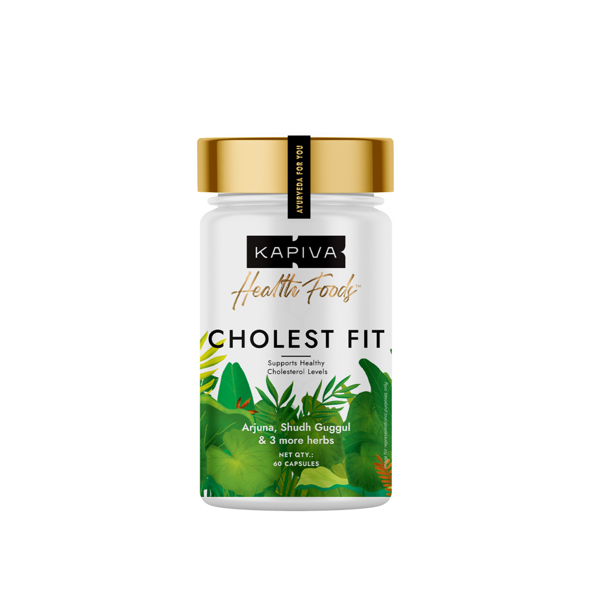 Kapiva Ayurveda Herbal Wellness Support Capsules – 60 Caps