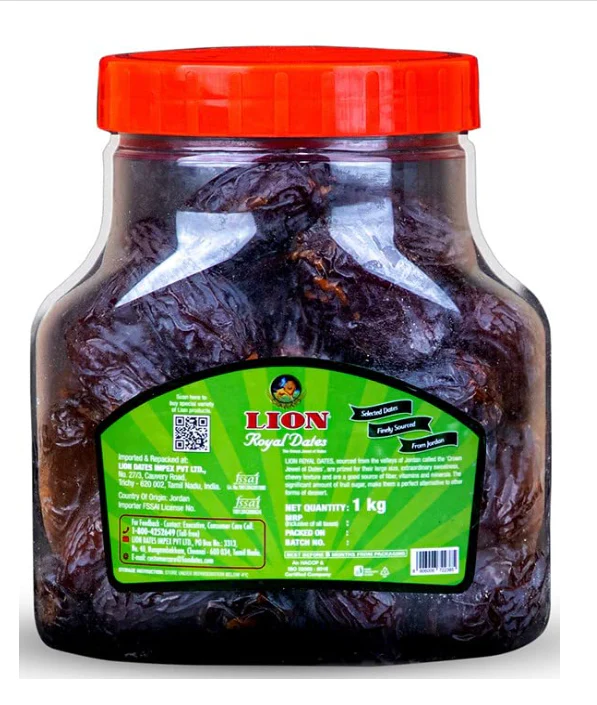 Lion Dates Royal Dates Medjool Dates - 1Kg