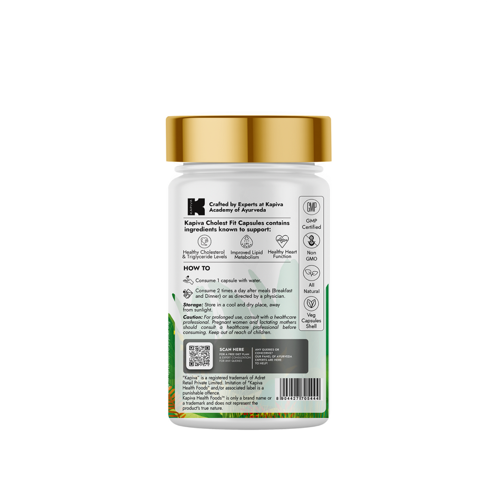 Kapiva Ayurveda Herbal Wellness Support Capsules – 60 Caps