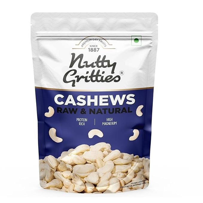 Nutty Gritties Premium Jumbo Size Cashews  - 200g