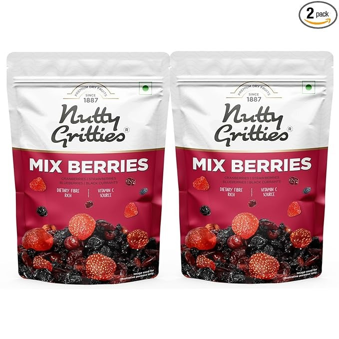 Nutty Gritties Premium Mix Berries  - 200g