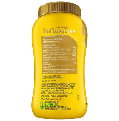 Softovac Bowel Support Powder - 450 gms