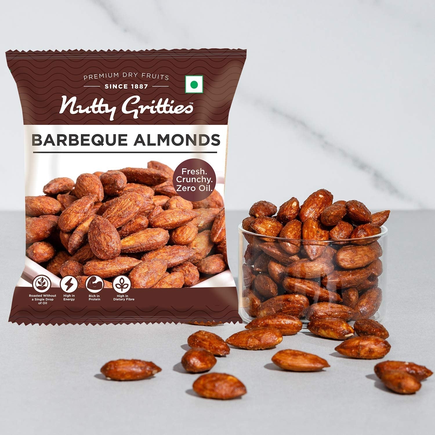 Nutty Gritties Barbeque Almonds - 200g