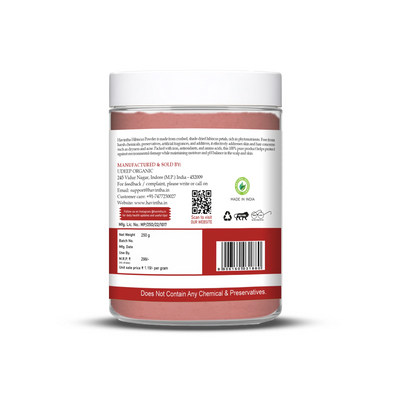 Havintha Amla Reetha Shikakai Bringraj & Hibiscus Powder For Hair - 250 Grams  Each (Combo Pack of 5)