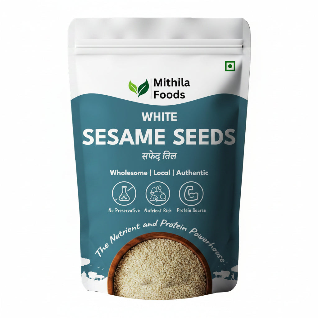 Mithila Foods White Sesame Seeds