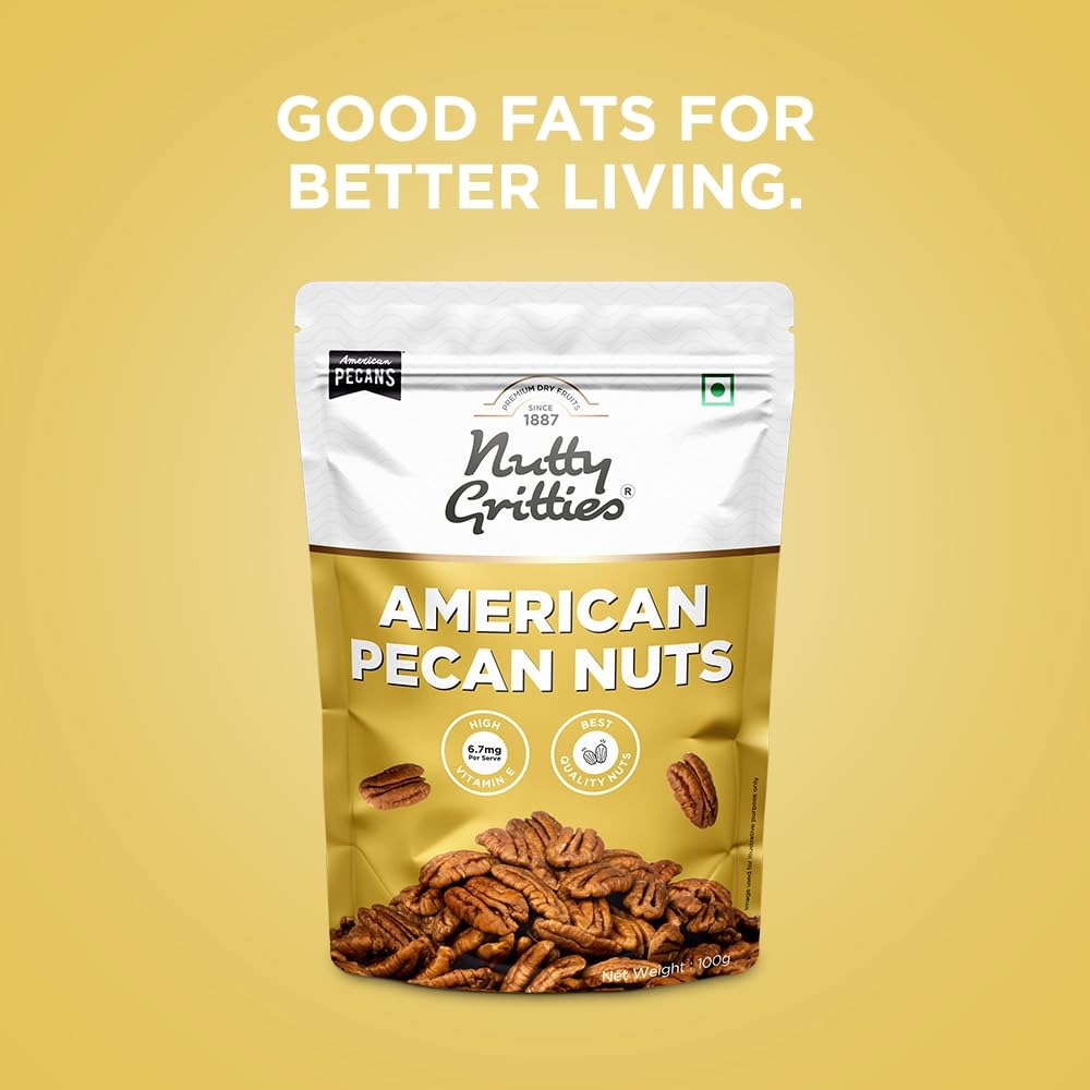 Nutty Gritties American Pecan Nuts - 100g