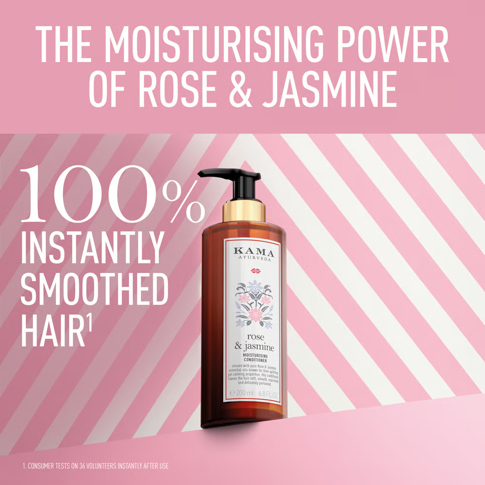 Kama Ayurveda Rose & Jasmine Moisturising Hair Conditioner