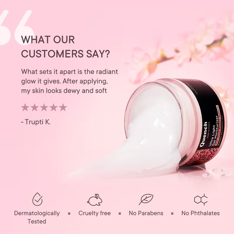 Quench Ultra Light Gel Moisturizer - 50 ml