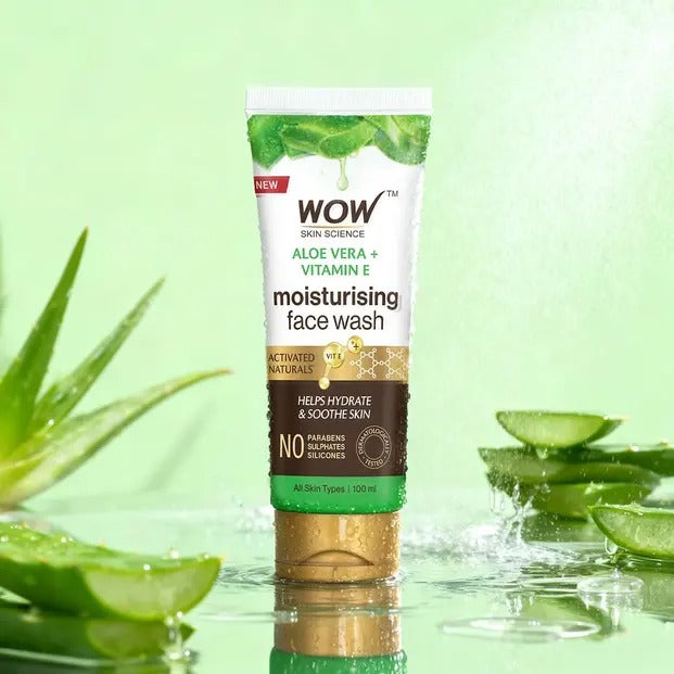Wow Skin Science Aloe Vera Hydrating Face Wash