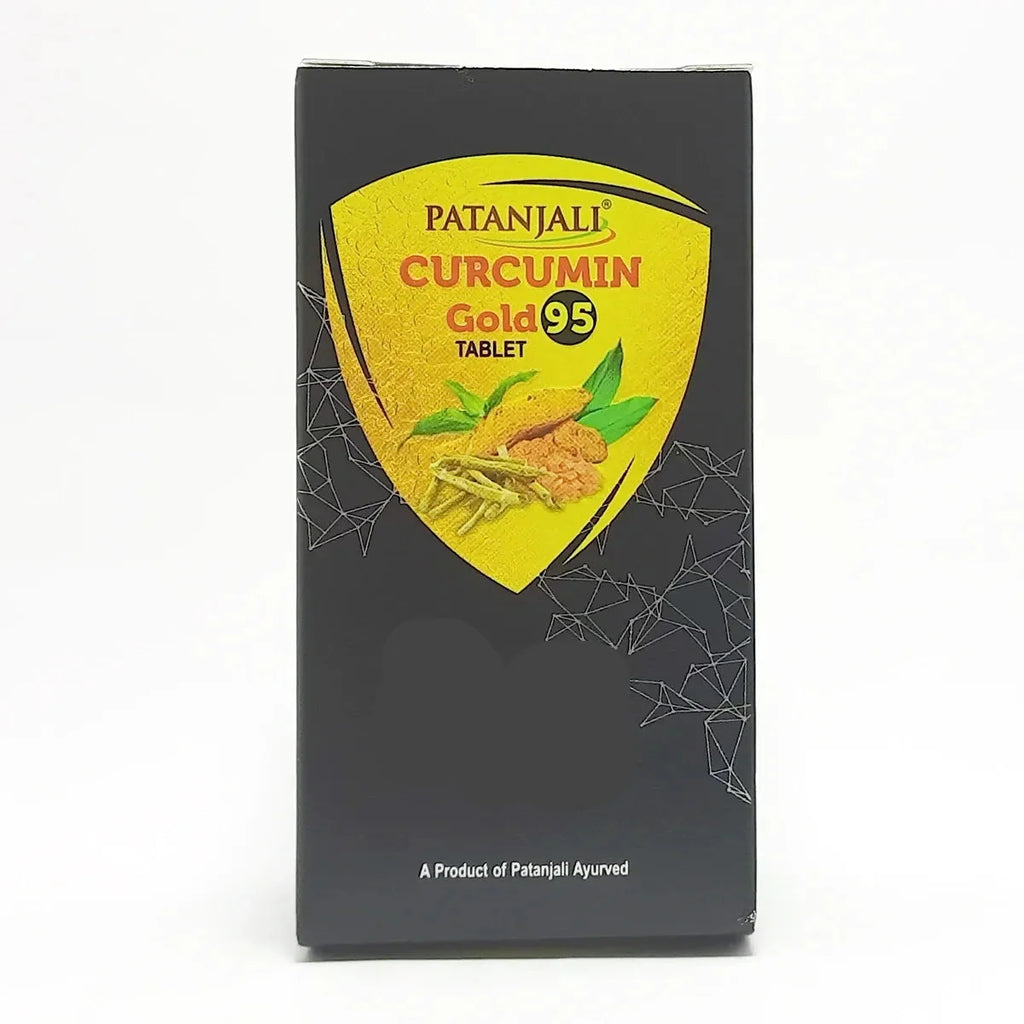 Patanjali Curcumin Gold Tablets - 95 Tablets