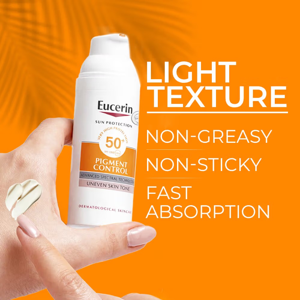 Eucerin Pigment Control Sunscreen Fluid SPF50+ Has Thiamidol Prevent - 50 ml