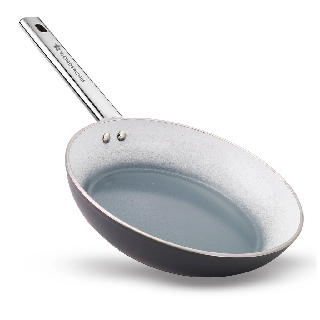 Wonderchef Eco Glide Fry Pan Ceramic 24cm 1.8L Chemical-Free Coating