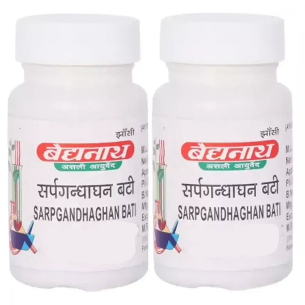 Baidyanath Sarpagandha Ghan Bati (Pack of 2)