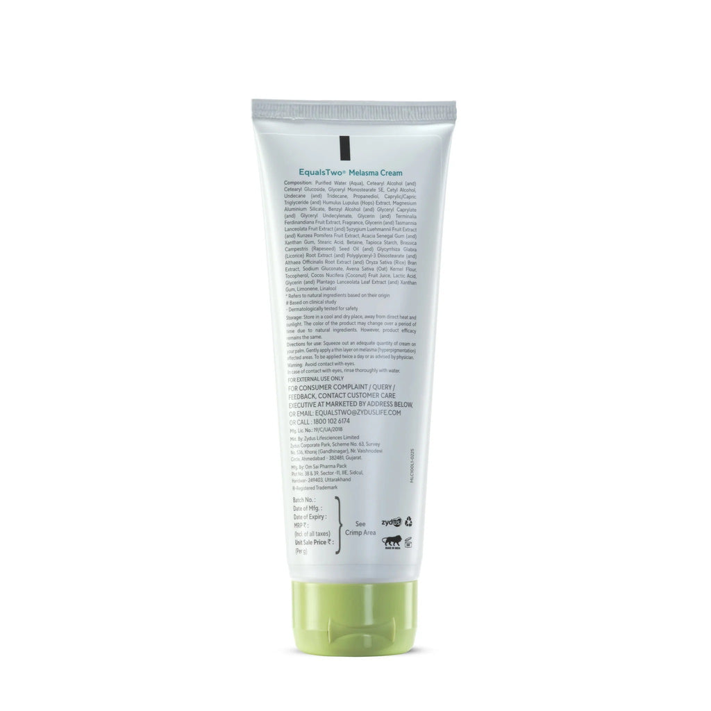 EqualsTwo Melasma Cream - 100 ml